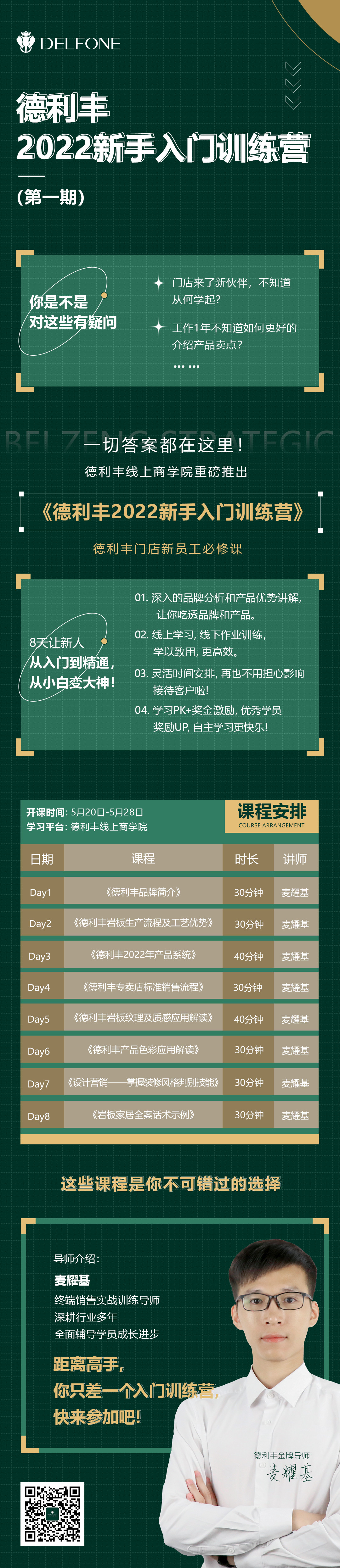 德利豐2022新手入門訓(xùn)練營(yíng)開課啦！(圖1)